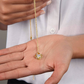Collier à ma fiancée, pendentif nœud d'amour avec carte de message | Cadeau de fiançailles romantique pour elle, bijoux future épouse, cadeau de Saint-Valentin