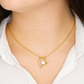 Collier pour ma femme de la part de son mari - Pendentif cœur Amour Éternel avec carte message | Cadeau d'anniversaire pour femme, Bijou de Saint-Valentin, Cadeau d'anniversaire pour elle