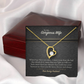 Collier pour ma femme de la part de son mari - Pendentif cœur Amour Éternel avec carte message | Cadeau d'anniversaire pour femme, Bijou de Saint-Valentin, Cadeau d'anniversaire pour elle