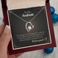 To My Soulmate Necklace, Forever Love Pendant with Message Card, Anniversary Birthday Valentines Christmas Gift for Her Him Soulmate