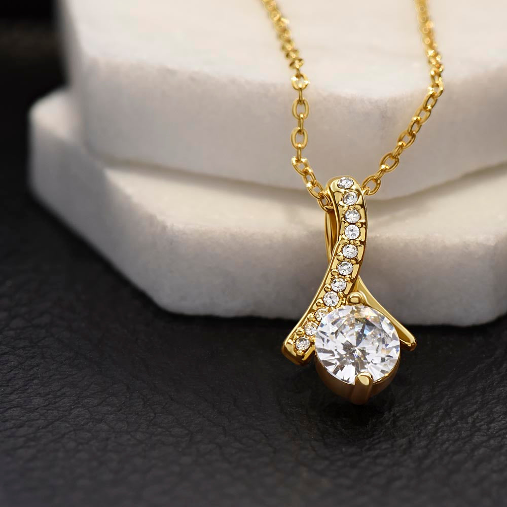 Ketting voor Mijn Vrouw | Cadeau met Romantisch Boodschap