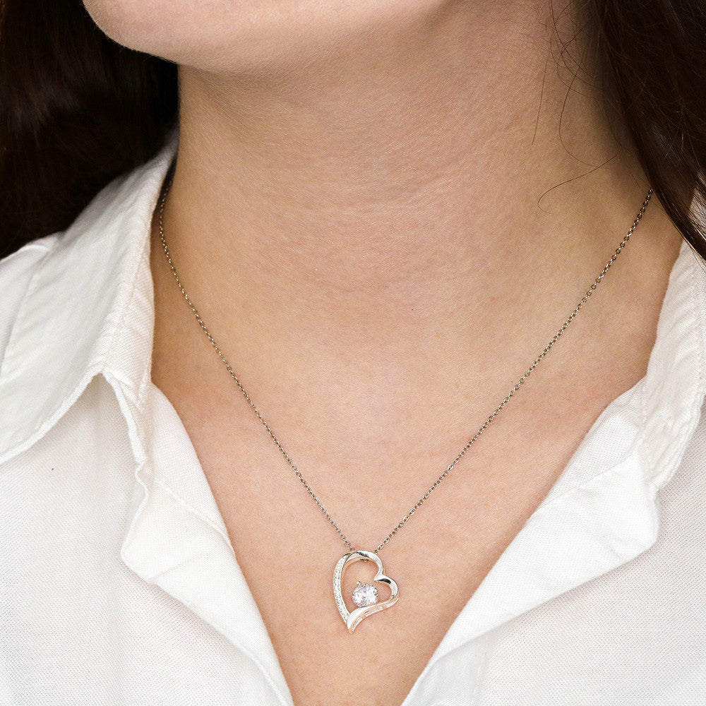 Collier amour éternel – « À mon épouse »
